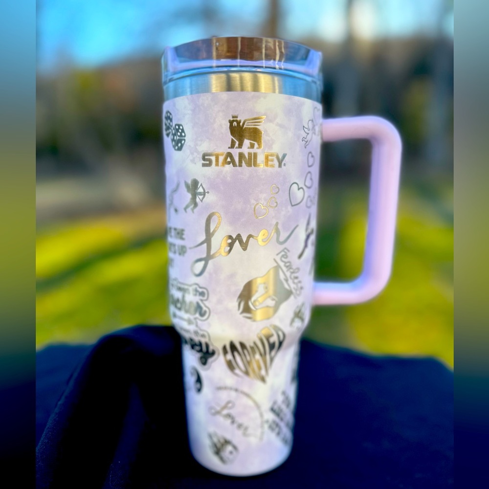 40oz Stanley Tumbler Custom Engraved Taylor Swift Lover Era